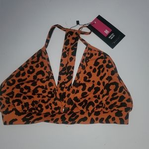 Licifit LAVISH STRAPPY BRA cheetah print medium new